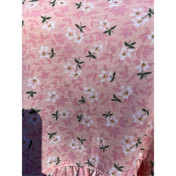 Vintage Pink Flower Dress - Picture 2 of 5